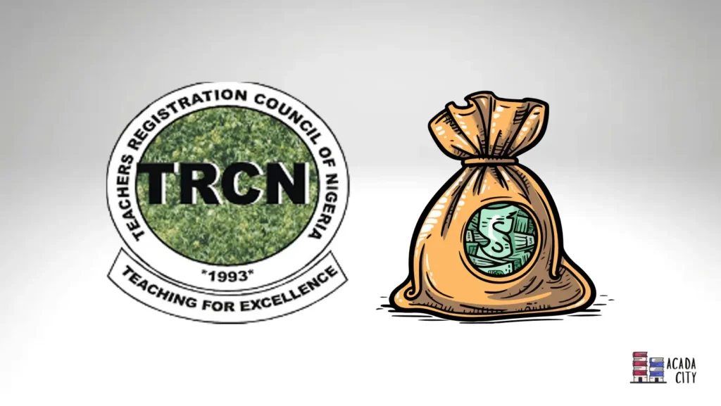 TRCN exam fees